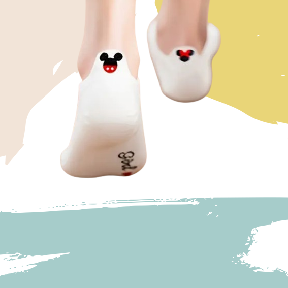 Chaussettes languette minnie (5 paires)