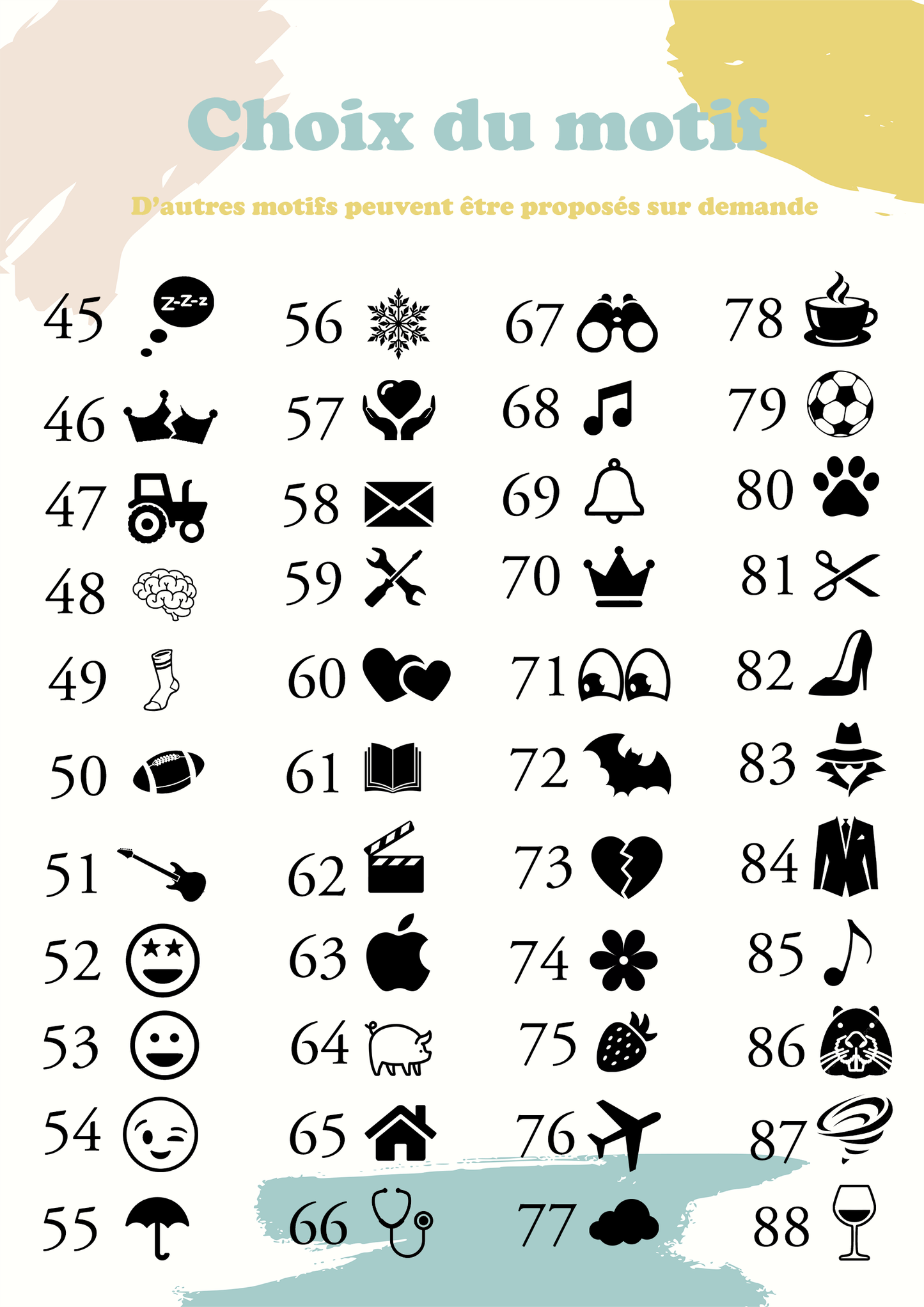 Chaussettes pailletées personnalisées bleu