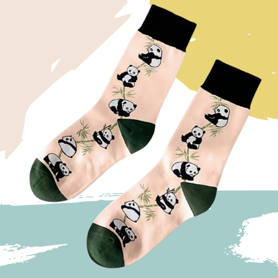 Chaussettes panda