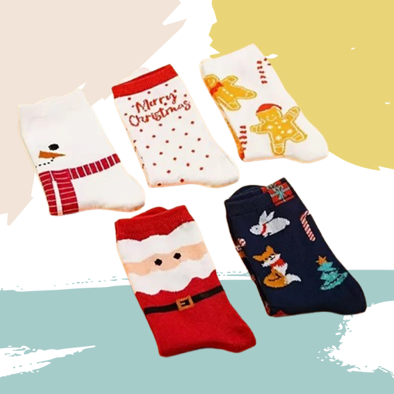 Chaussettes noël (5 paires)