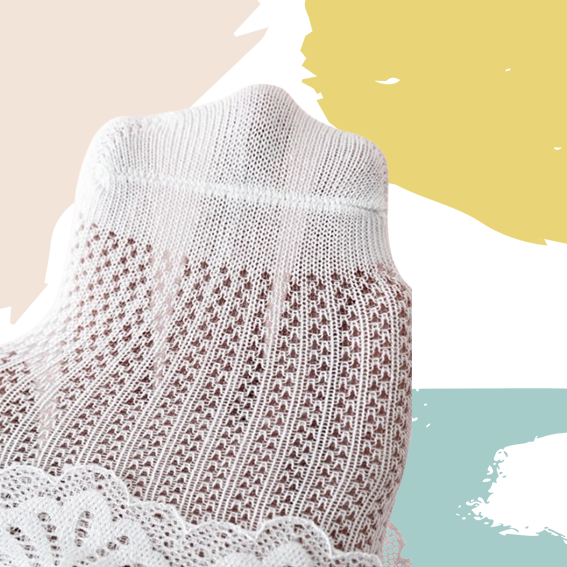 Chaussettes dentelles (3 paires)