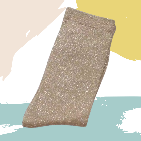 Calcetines con brillos (4 pares)