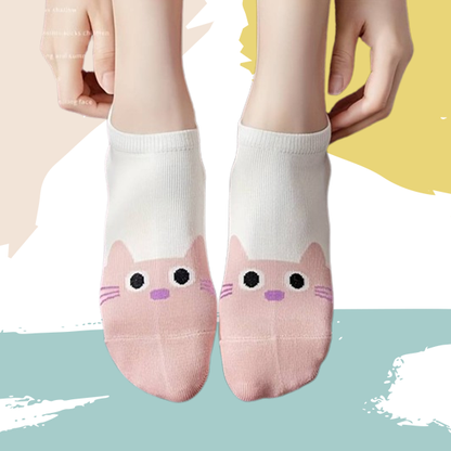 Chaussettes chat (5paires)