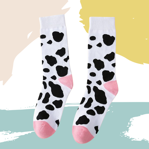 Chaussettes vache