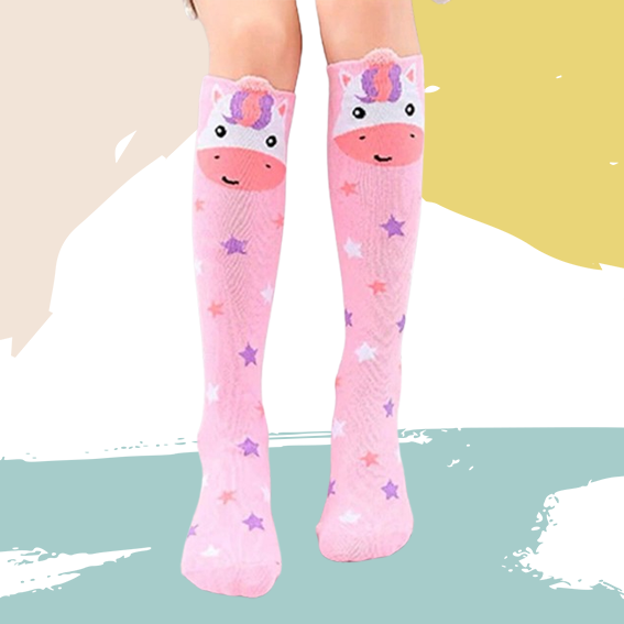 Chaussettes licorne hautes