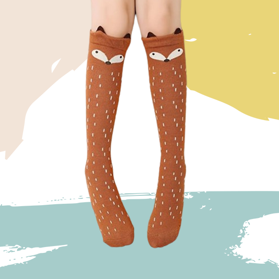 Chaussettes renard hautes