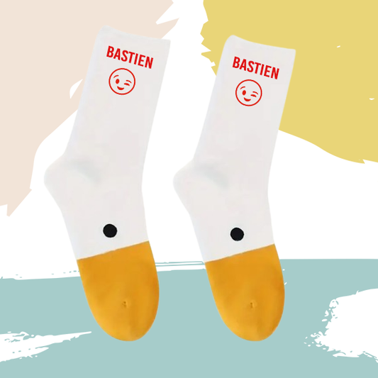 Chaussettes canard personnalisées